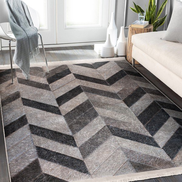 Сив килим 80x150 cm - Mila Home-image-3