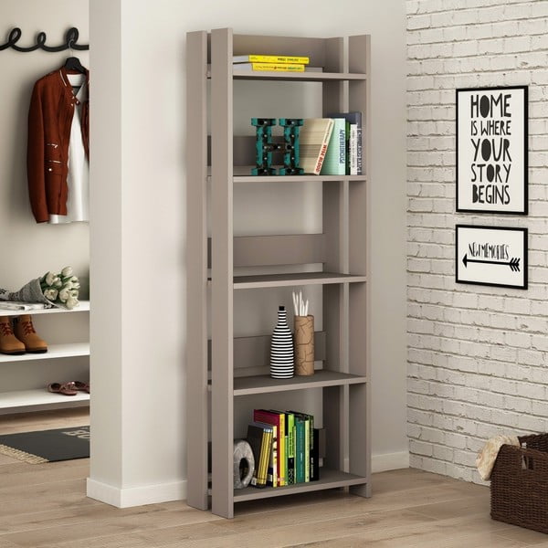 Светлокафява етажерка Massimo - Decortie-image-1