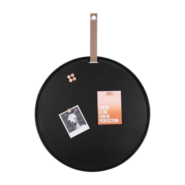 Черна дъска за обяви Perky - PT LIVING-image-1