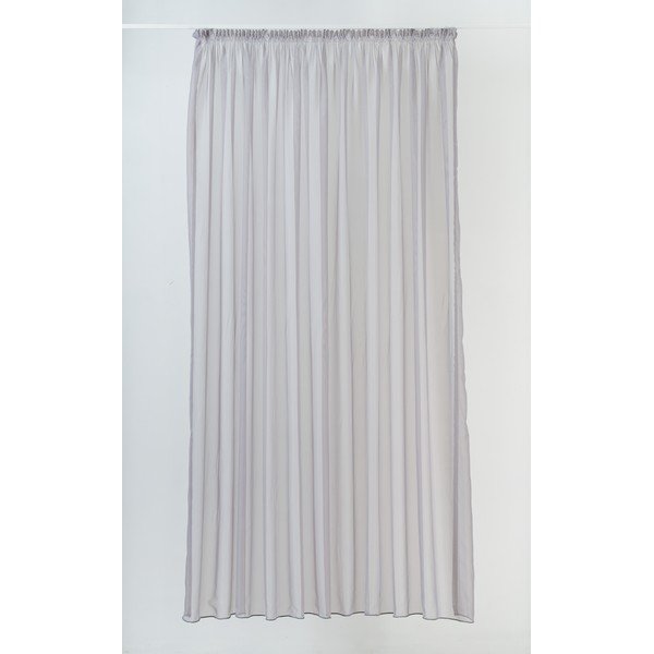 Сива завеса 140x245 cm Voile - Mendola Fabrics-image-1