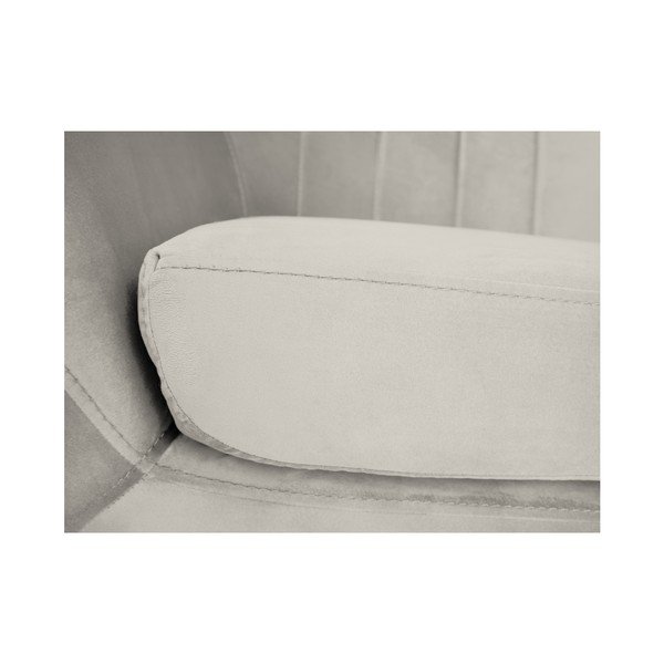 Krémové křeslo Mazzini Sofas Benito-image-3