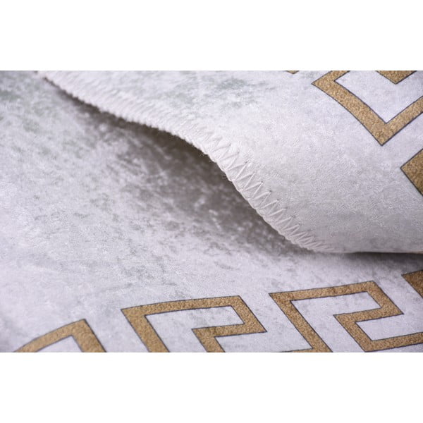 Сив килим Лого, 160 x 230 cm - Vitaus-image-1