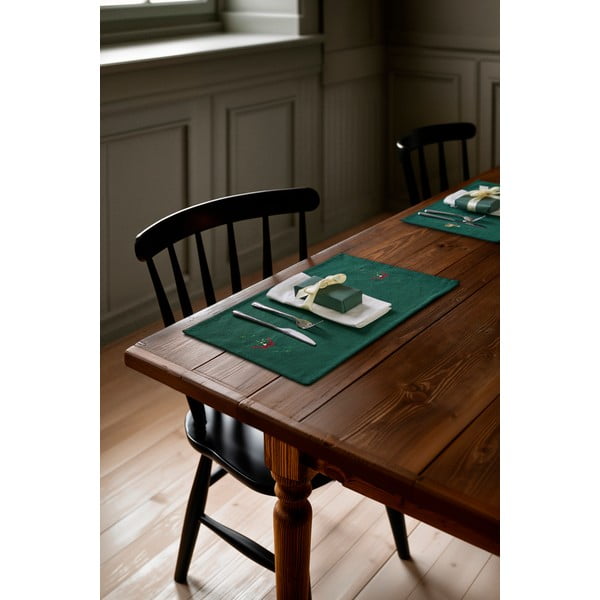 Подложка за хранене с коледен мотив със смес от памук 30x43 cm Christmas Fable – JUNA-image-3