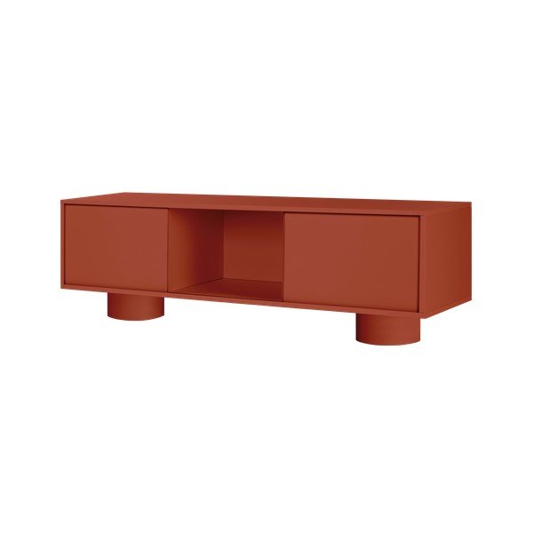 Теракотена маса за телевизор 160x48x42 cm Taro – noo.ma