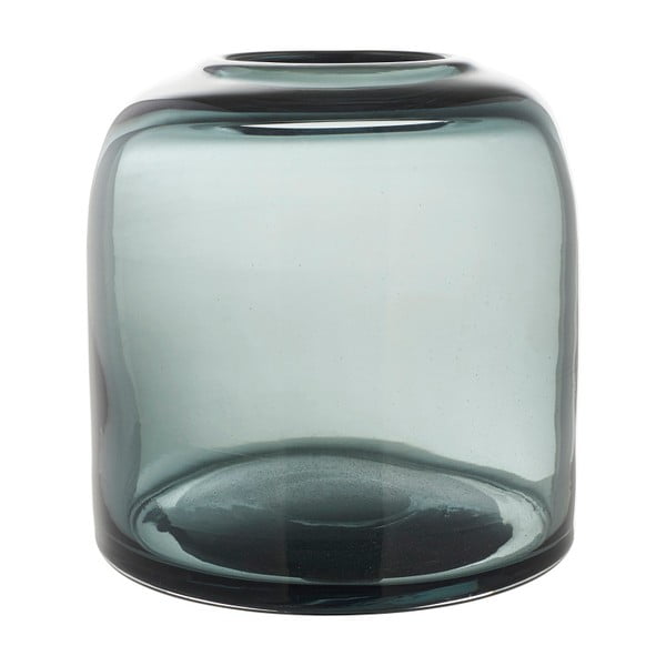 Синя стъклена ваза Шапка, ⌀ 12 cm - A Simple Mess
