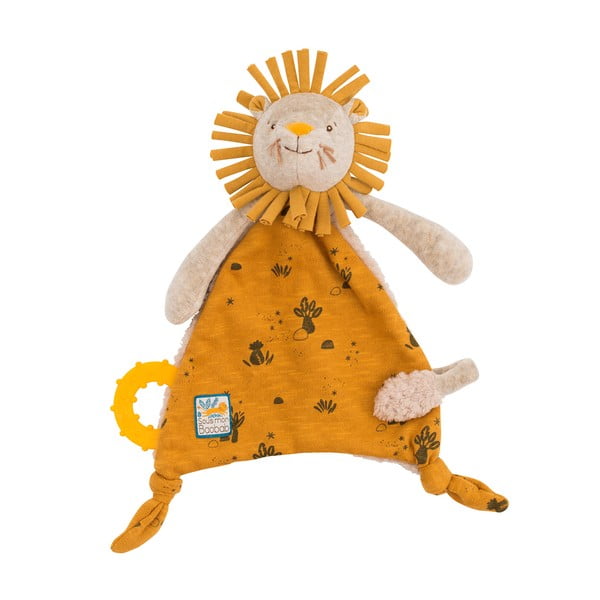 Жълта подложка за спане Lion - Moulin Roty-image-1