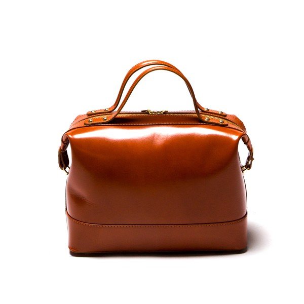 Kožená kabelka Isabella Rhea 355 Cognac-image-3