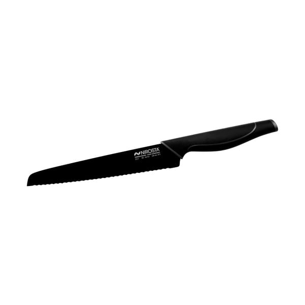 Черен нож за хляб от неръждаема стомана Wave - Nirosta