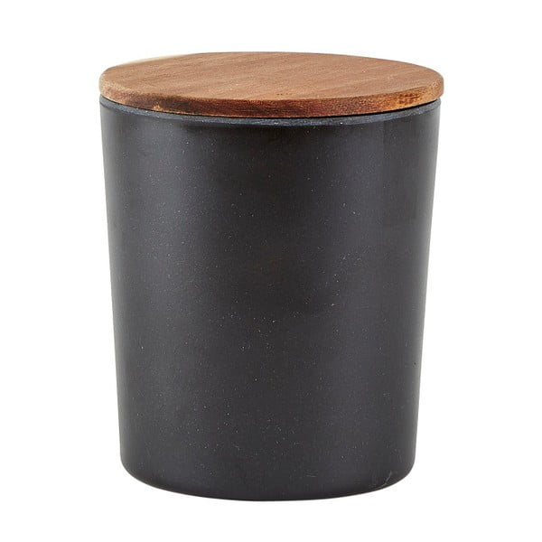 Черен бамбуков контейнер за храна с капак , 1 л - Villa Collection
