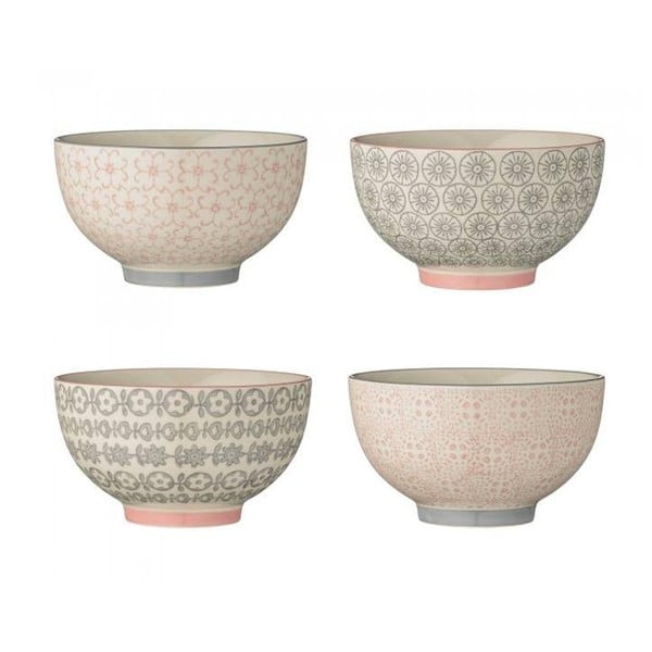 Комплект от 4 керамични чаши Cécile Bowls - Bloomingville