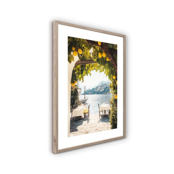 Печатна картина с включена рамка 50x70 cm Lemon View – Styler-image-4