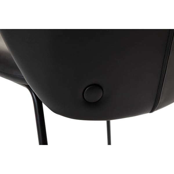 Черен трапезен стол Stay - DAN-FORM Denmark-image-1