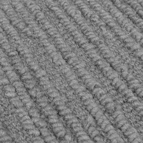 Сив ръчно изработен вълнен килим 160x230 cm Harris Boucle – Flair Rugs-image-2