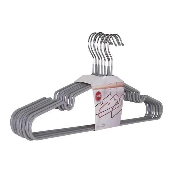 Метални закачалки в комплект от 10 броя Massa - House Nordic-image-1