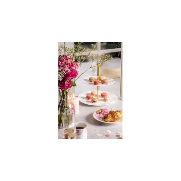 Чиния от бял и розов порцелан ø 21,2 cm Rose Garden - Villeroy&Boch-image-3