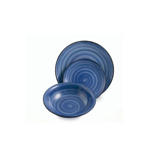Hluboký talíř Baita modrý, 21,5 cm