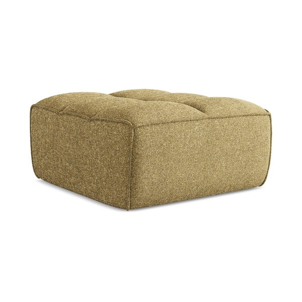 Модулна табуретка в цвят горчица Kalai – Makamii-image-3