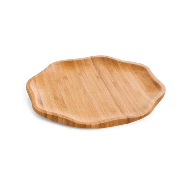 Бамбукова чиния за сервиране Pappi, ø 25 cm - Bambum