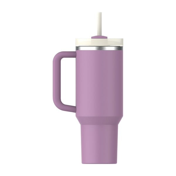 Лилав термос със сламка от неръждаема стомана 1,18 l Quencher H2.0 FlowState Tumbler Lilac – Stanley-image-3
