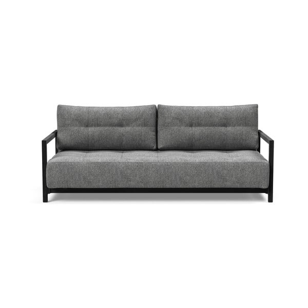 Разтегателен диван, 115 x 210 cm Bifrost Twist Charcoal - Innovation