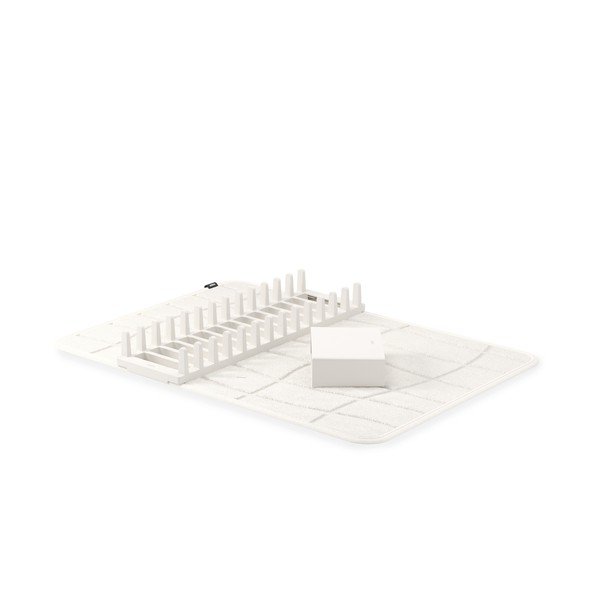 Бежова пластмасова тавичка за оттичане за съдовете 61x43 cm Udry – Umbra
