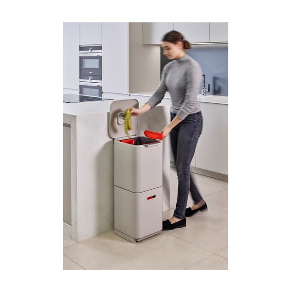 Totem Compact, кремаво-бял, 40 л - Joseph Joseph-image-2