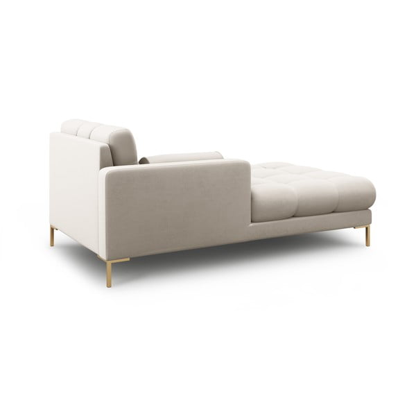 Бежов шезлонг (ляв ъгъл) Bali – Cosmopolitan Design-image-3