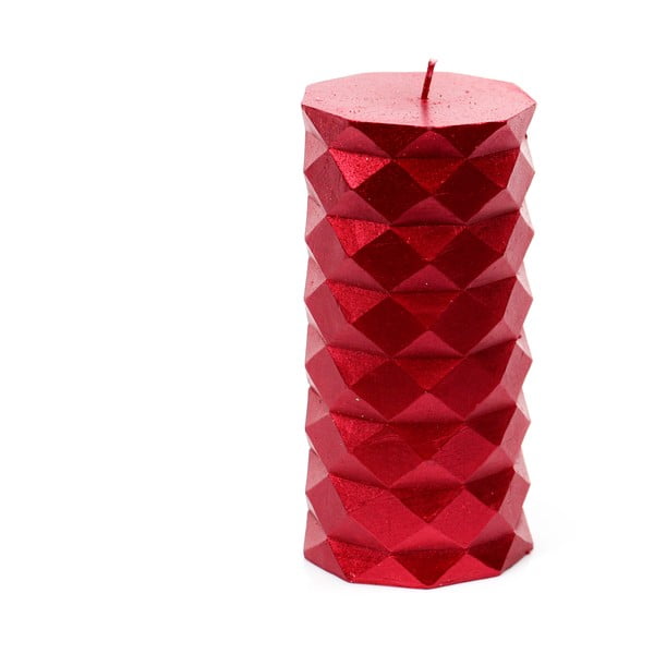 Червена свещ Unimasa Fashion, височина 13,8 cm - Casa Selección