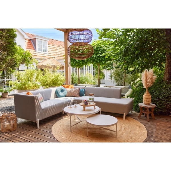 Синя външна възглавница , ø 40 cm Jolie - Hartman-image-1