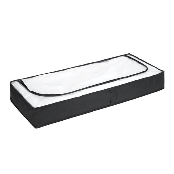 Черна кутия за съхранение под леглото , 105 x 45 cm - Wenko