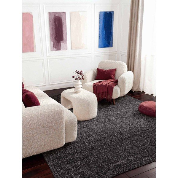 Тъмносив ръчно изработен килим от букле 120x170 cm Notting Hill Portobello – Ted Baker-image-2