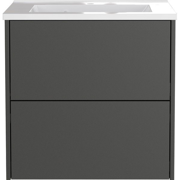 Антрацитен матов стенен шкаф за мивка 61x61 cm Bodera – Germania-image-2