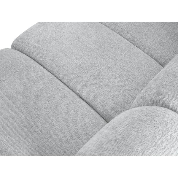 Светлосив модул за диван (десен ъгъл) Lupine - Micadoni Home-image-1