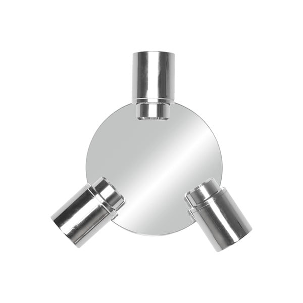 Метален прожектор в лъскаво-сребрист цвят Angelo - Trio-image-3