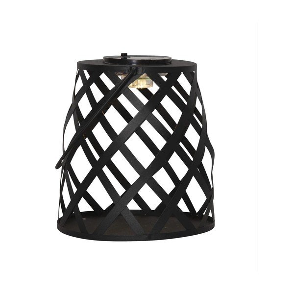 Черен LED фенер, височина 20 cm Calabria - Star Trading