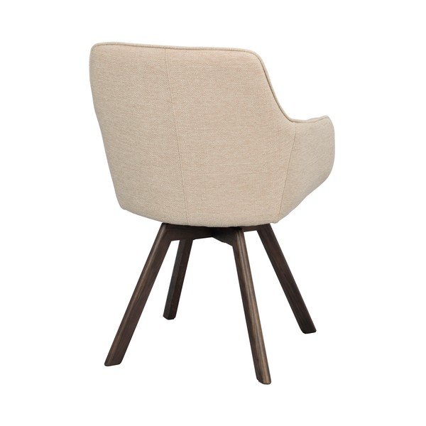 Бежови тапицирани трапезни столове в комплект 2 бр. Alison – Rowico-image-3