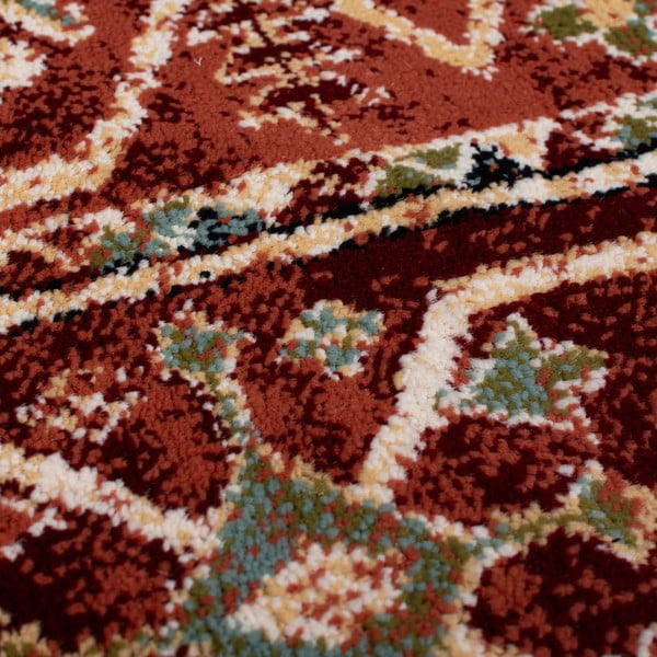 Червен  килим 120x170 cm Gillingham – Flair Rugs-image-3