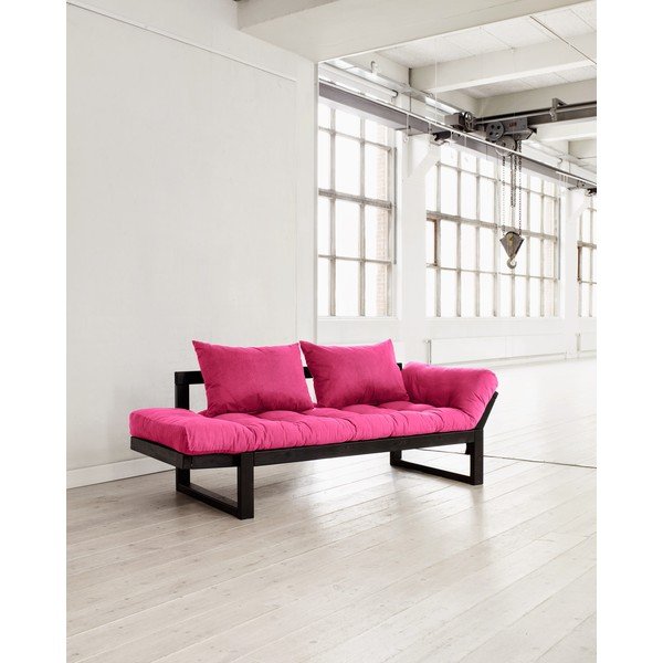 Pohovka Karup Edge Black/Pink-image-1