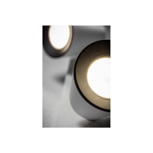 Бяло осветително тяло за таван с метален абажур 9x31 cm Elli – GTV-image-1