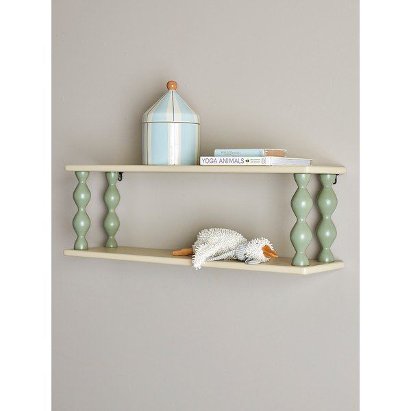 Бежов на няколко нива детски рафт 80 cm Bibiola – Bloomingville Mini-image-1