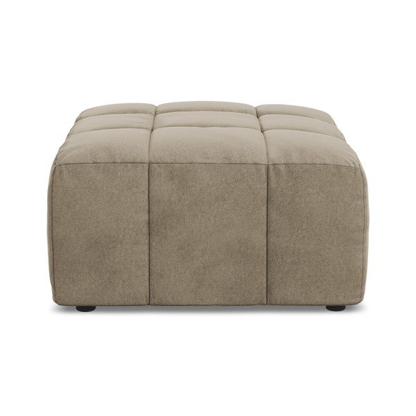 Кафява кадифена табуретка Aloha – Makamii