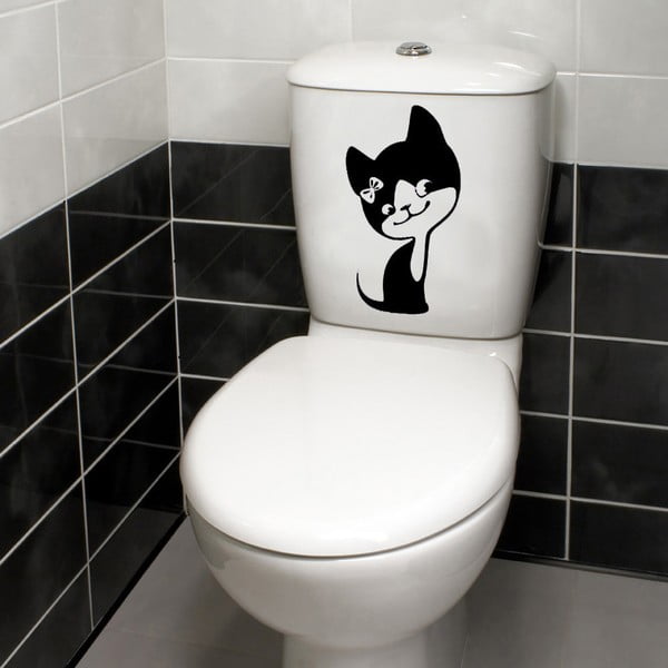 Декоративен стикер за тоалетна Kitty - Evila Originals