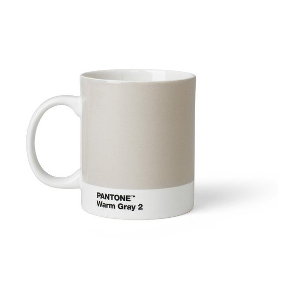 Светлосива порцеланова чаша 375 ml Warm Gray 2 – Pantone