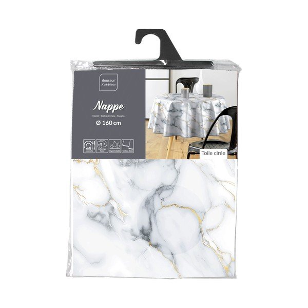 Покривка за маса ø 160 cm Marquina – douceur d'intérieur-image-4