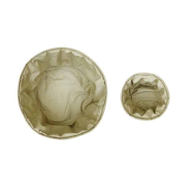 Светлозелени текстилни детски кутии за съхранение в комплект от 2 бр. ø 30x20 cm Bambie Olive – Lorena Canals-image-3