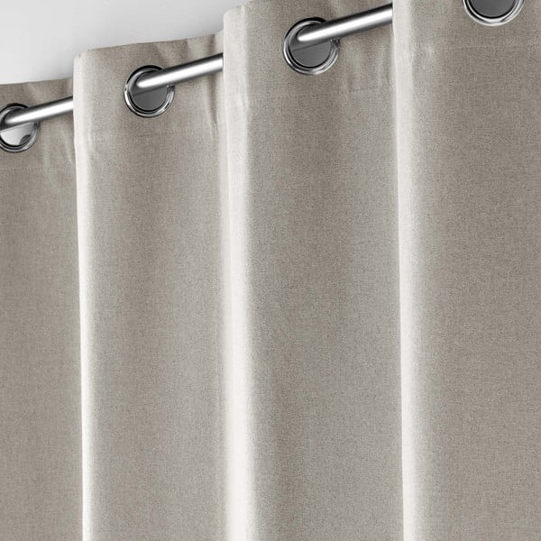 Бежова затъмняваща завеса 135x260 cm Occultiss – douceur d'intérieur-image-1