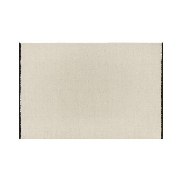 Бежов ръчно изработен вълнен килим 170x240 cm Mavi – noo.ma