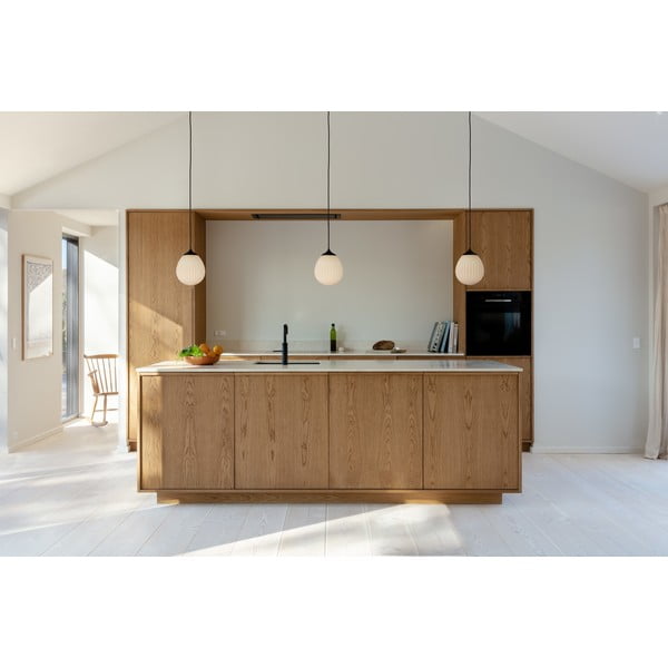 Черно-бял абажур ø 21 cm Around the World Mini – UMAGE-image-2