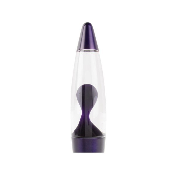 Лилава стъклена лава лампа (височина 35,5 cm) Funky Rocket Lava – Leitmotiv-image-3