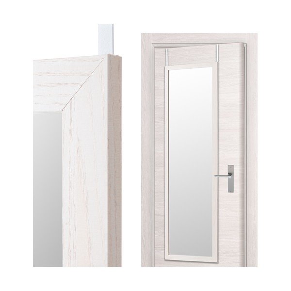 Огледало за окачване на врата 35x125 cm - Casa Selección-image-3